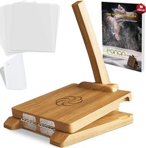 Wooden Tortilla Press Mexican Tortillera Presser Made from Natural Food-Grade - Picture 1 of 7