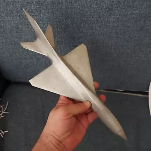 Modello scrivania in alluminio piano sovietico vintage MIG 21 - Foto 1 di 13