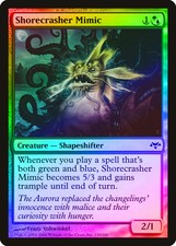 Shorecrasher Mimic FOIL Eventide PLD Blue Green Common MAGIC CARD ABUGames