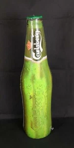 Carlsberg Bier Flasche aufblasbar, Deko, Bier, Party, Bar, Bistro, grün, Neu - Bild 1 von 3