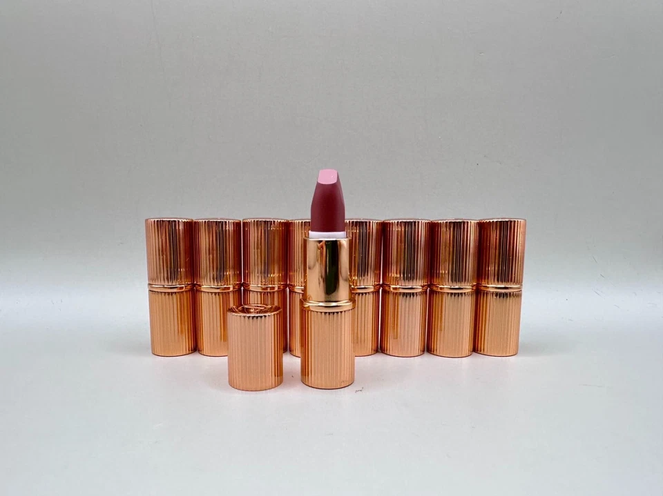 LOT OF 10 CHARLOTTE TILBURY MATTE REVOLUTION LIPSTICK 'PILLOW TALK' MEDIUM MINI - Image 1 of 1