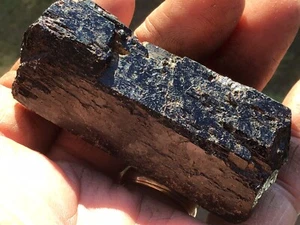 Black Terminated Tourmaline Specimen from Northern Territory Australia - Picture 1 of 9