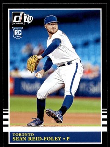2019 Donruss 219 Sean Reid-Foley   Toronto Blue Jays  R85 Baseball Card