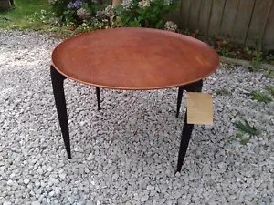 Fritz Hansen Klapptablett Tisch Vintage 1950er - Bild 1 von 10