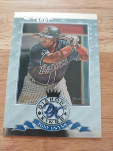 2001 Donruss Diamond Kings Insert DK-11 Tony Gwynn #2118/2500