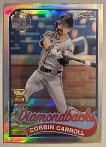 2024 Topps Chrome Update Series 35th Anniversary Card#89CU-17 Corbin Carroll - Picture 1 of 6