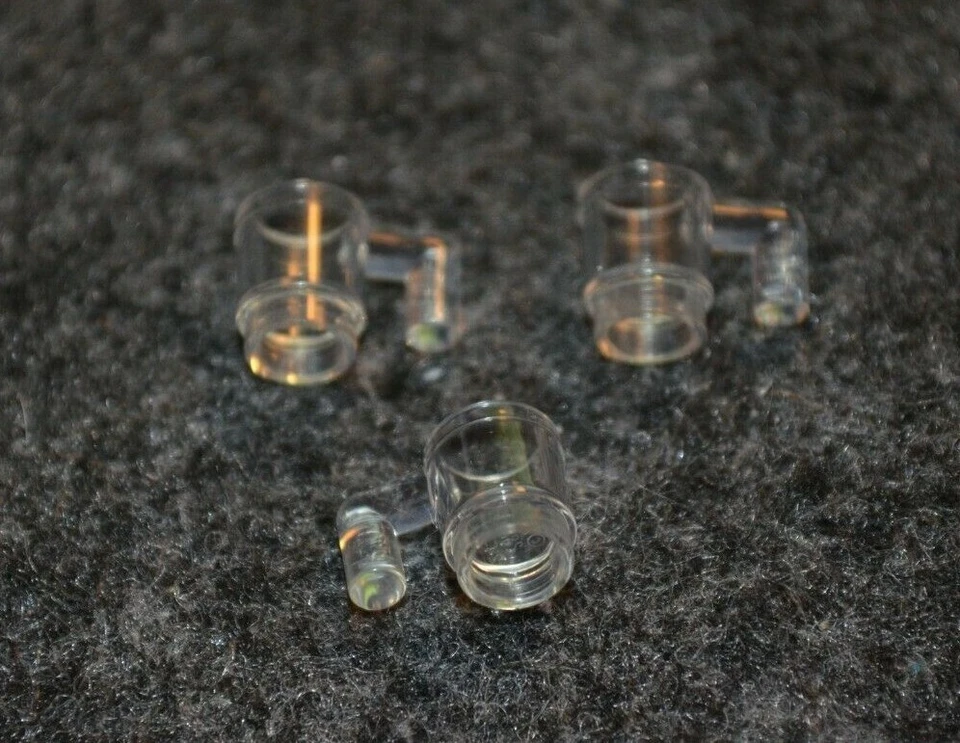 (3) 1x1 Minifigura Transparente TAZA / Tazas de Café Ladrillos ~ Nuevas Piezas Lego ~ Foto 1 de 1