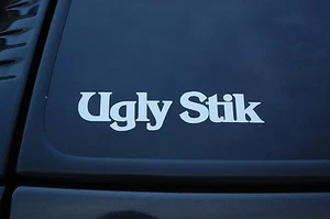 Calcomanía de vinilo pegatina para cañas de pescar Ugly Stik barco peces ¡elige color y tamaño! (V263) - Imagen 1 de 1