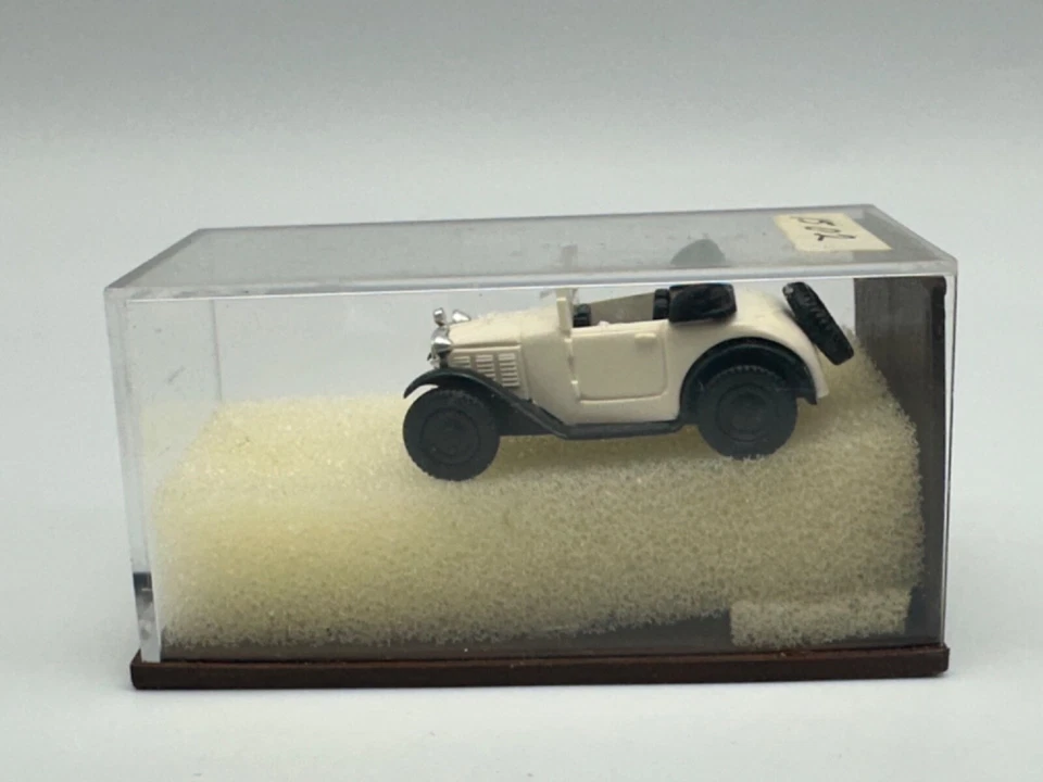 Brekina BMW Dixi Convertible, Blanco, Escala 1:87, HO, Excelente en Estuche Foto 1 de 4