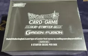 Dragon Ball Super Green Fusion Starter Deck Display Box Sealed (6 Decks) - Picture 1 of 1