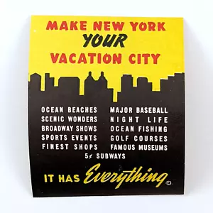 Poster Stamp Cinderella Make New York Your Vacation City - Picture 1 of 4