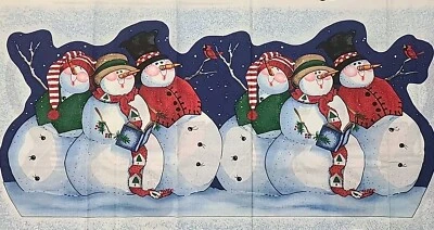 Daisy Kingdom - Muñeco de Nieve Draft Dodger - Puerta - Navidad - Panel Único Foto 1 de 4