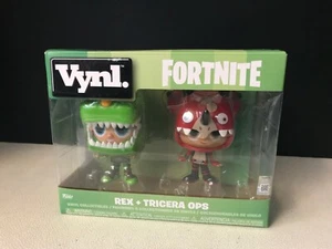 FunKo Vynl: Fortnite - Rex & Tricera Ops Vinyl Figure Toy - OTTIME CONDIZIONI - Foto 1 di 1