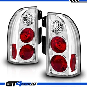 1999-2004 Suzuki Grand Vitara JS JLS JLX EX LX XL7 XL-7 Chrome Tail Lights Pair - Picture 1 of 5