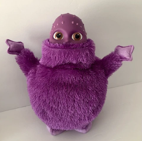 Hasbro 2004 Purple Animated Boohbah Dance Along Zumbah Musical Plush Toy Sing Cover
