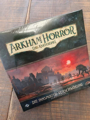 ARKHAM HORROR Das Kartenspiel - Die Innsmouth-Verschwörung Erweiterung NEU - Bild 1 von 2