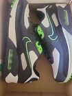 New Nike Air Max 90 Se "scream Green" Denim Dn4155-001 Men's Size 9