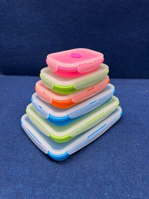 Supex Rectangle Collapsible Containers ~ Mega Pack ~ x6 Collapsible Containers - Image 1 of 4