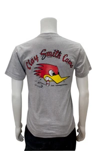 Mr. Horsepower Clay Smith Original T-SHIRT Grey(M31) 100% Cotton NHRA - Picture 1 of 3