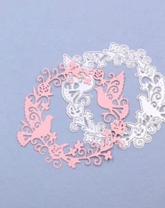 SCRAPBOOKING Troquel de corte de acero MARCO CIRCULAR - Imagen 1 de 4