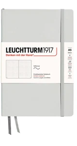 LEUCHTTURM - Notizbuch Medium (A5) Softcover, Dotted, Light Grey - NEU!!! - Bild 1 von 2