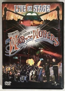 JEFF WAYNE MUSICAL VERSION WAR OF THE WORLDS DVD - Foto 1 di 2