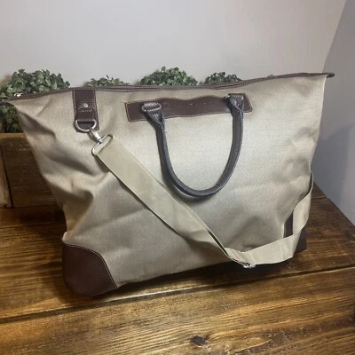 Bolso de Lona Tommy Bahama Colección Mojito Fin de Semana Sarga Imitación Cuero Borde Foto 1 de 4