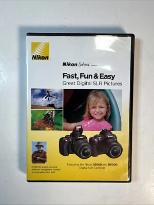 Nikon Camera School DVD 2009 Fast Fun EAsy Great Digital SLR Pictures- - Image 1 of 4
