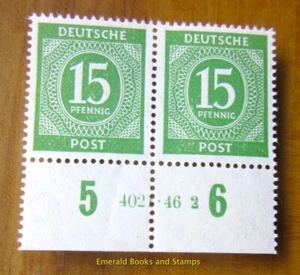 EBS Germany 1946 - 1. Kontrollratsausgabe - Michel 922 - HAN 4021-46 2 - MNH** - Picture 1 of 1