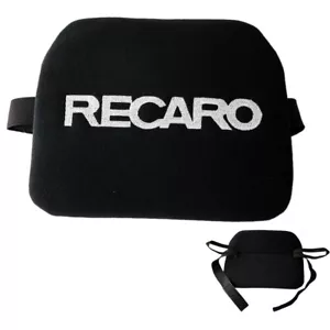 1pcs RECARO Black Headrest Tuning Pad for Head Rest Cushion Bucket Racing Seat - Picture 1 of 8