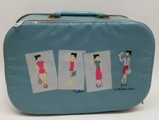 Vintage Little Miss Weekender Suitcase Ponytail