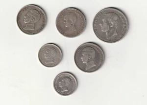 Spagna -  DUE PESETAS , PESETA ,50 CENTIMOS - Foto 1 di 2