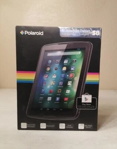 Neu versiegelt Polaroid S8 Tablet 8" Dual Kameras + Bluetooth 4GB 2013 - Bild 1 von 7