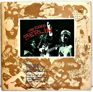 Lou Reed Berlin 1973 Vinyl RCA Victor Records 1st Press - Picture 1 of 6