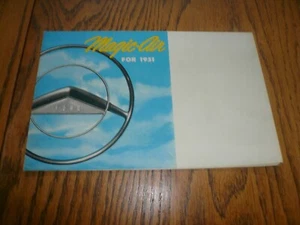 Ford Magic Air 1951 folleto/mailer de ventas - estilo desplegable - Imagen 1 de 4