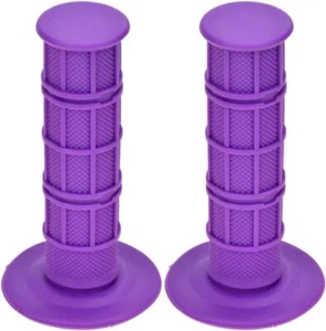 Universal Lila 22mm 7/8" Lenkergriff Weichgummi Komfort Racing Griffe Co... - Bild 1 von 3