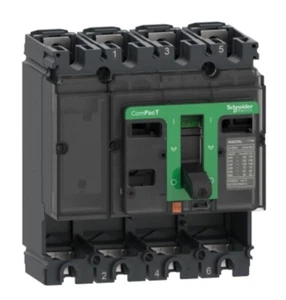 Base interruttore, ComPacT NSX160B, 25kA/415VAC, 4 poli - Foto 1 di 3