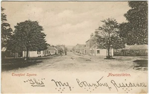 TOWNFOOT SQUARE, NEWCASTLETON - Postal de Roxburghshire - Imagen 1 de 2