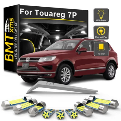 LED Interior Light Bulb For Volkswagen VW Touareg 7P 2011 2012 2013 2014-2018 Foto 1 de 4