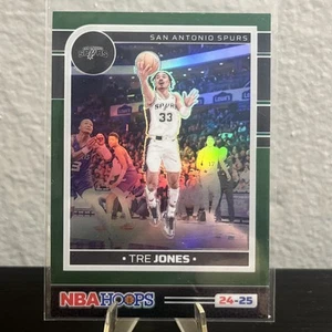 2024-25 NBA Hoops - Tre Jones #83 Holo Green Prizm - Bild 1 von 2