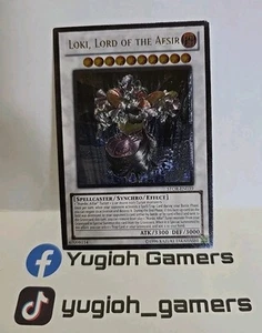 YUGIOH LOKI LORD OF THE AESIR ULTIMATE STOR-EN039 LUZ JUGADA - Imagen 1 de 3
