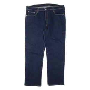 LEVI'S 514 Jeans Womens Blue Regular Straight W40 L30 - Picture 1 of 6