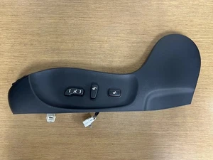 08-13 INFINITI G37S SPORT COUPE DRIVER LEFT FRONT SEAT SWITCH & TRIM OEM - Picture 1 of 12