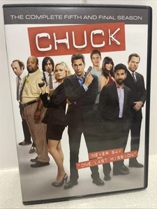 Chuck: The Complete Fifth Season (DVD, 2012, 3-Disc Set) - Picture 1 of 5