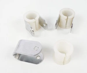 Set of 3 Freeline Birel ART Steel Rear Bumper Bush / Clamps - Picture 1 of 1