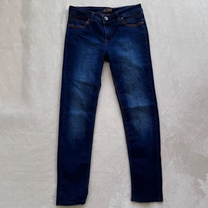Armani Jeans Vintage Y2K Mid Rise Dark Wash Limited Edition Straight Leg Jeans - Bild 1 von 9