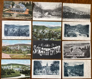 STRATHPEFFER, HIGHLAND, SCOTLAND 12 Antique c1903 Photograph Post Cards - Picture 1 of 4