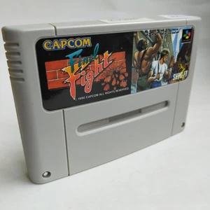Final Fight Capcom pre-owned Nintendo Super Famicom SFC SNES Tes - Picture 1 of 8
