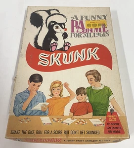 Skunk Die gioco da tavolo vintage festa eccitazione completo Schaper - Foto 1 di 4