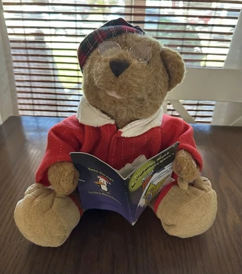 'Twas The Night Before Christmas Story Telling Animated Bear Plush EUC ~Video - Image 1 of 4